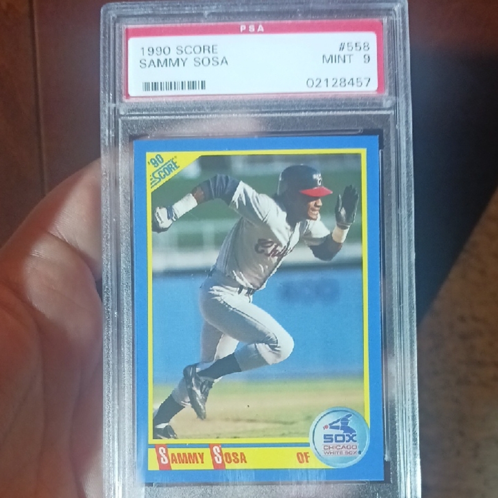 1990 Score Sammy Sosa Baseball Card